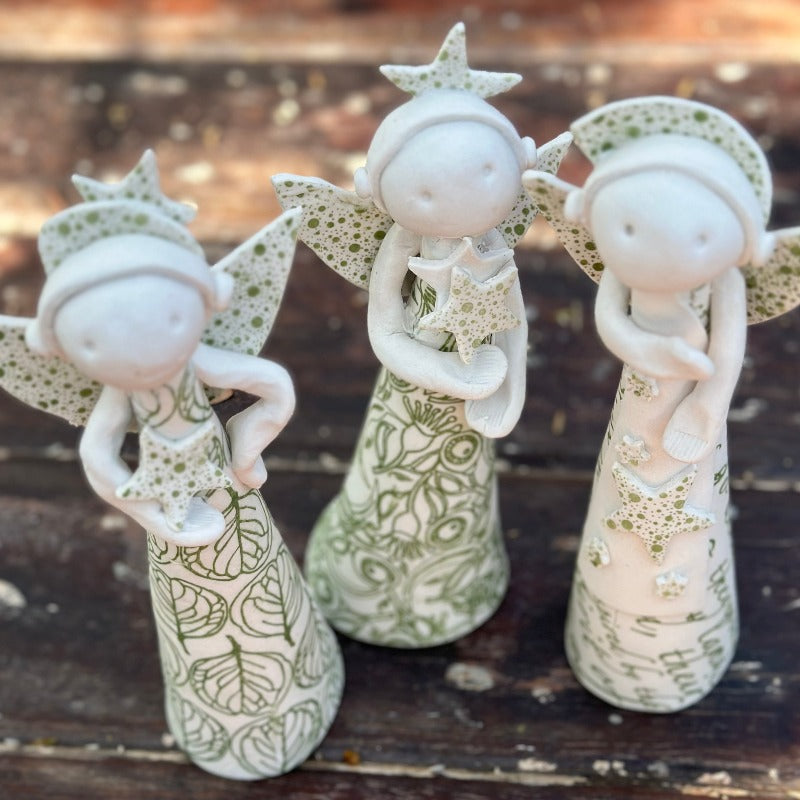 Christmas Angles clay workshop Perth