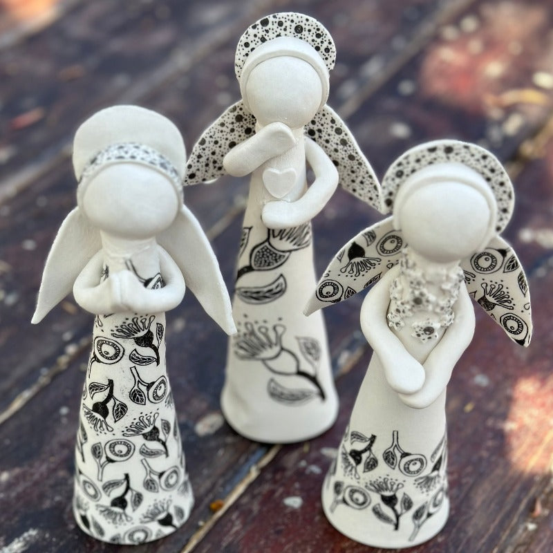 Christmas Angles clay workshop Perth