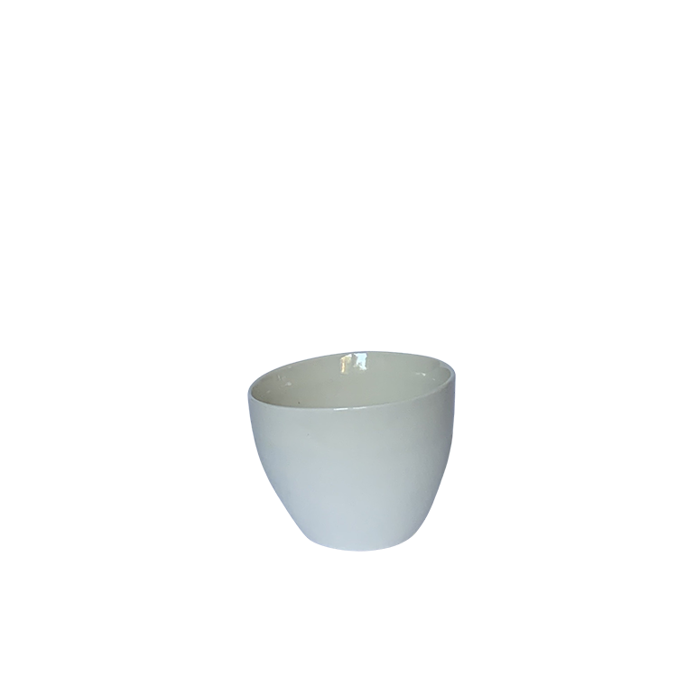 Eucalypt Homewares Handmade ceramic cappuccino cup mug white