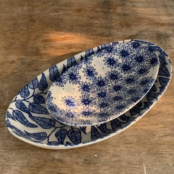 Floralware small oval plate