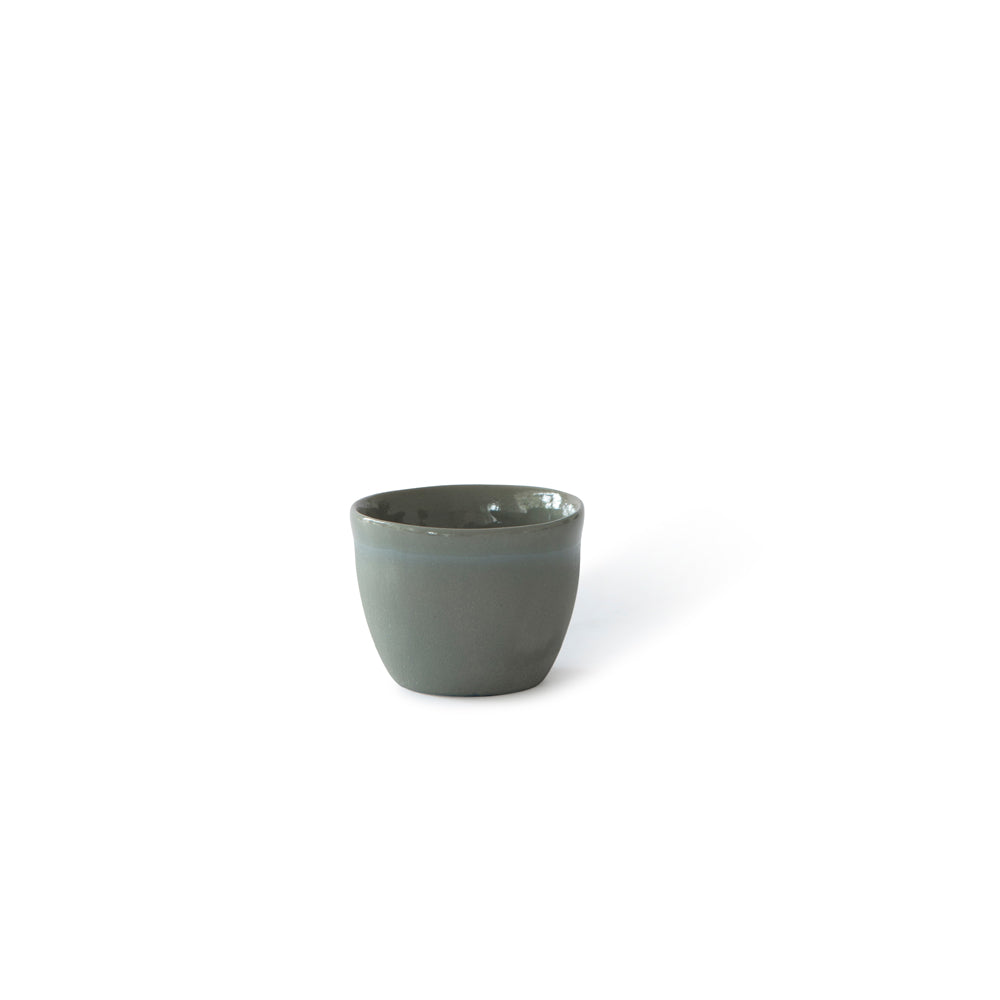 Eucalypt Homewares Handmade ceramic cup mug espresso dark grey