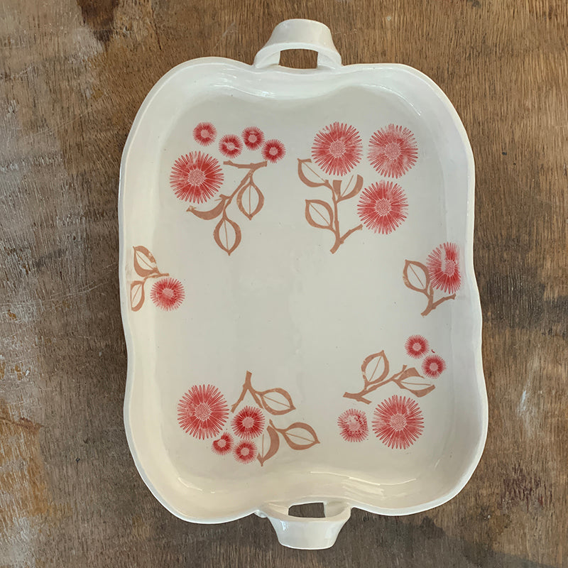 Handmade ceramic tray clay workshop