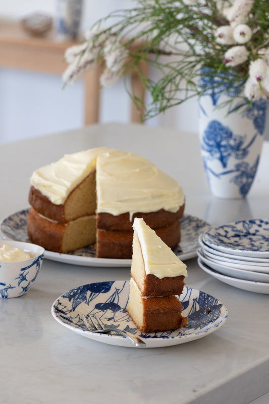 Floralware Cake Plate
