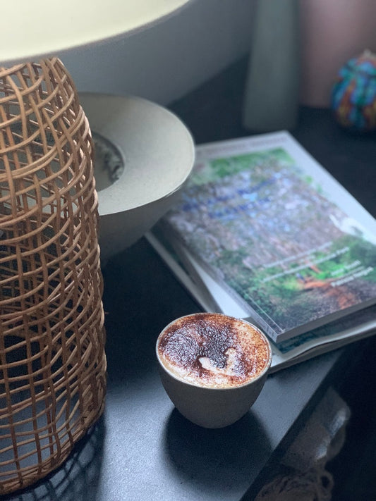 Eucalypt Homewares Handmade ceramic cappuccino cup mug 