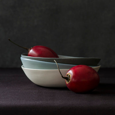 Small Oval Handcrafted Bowl