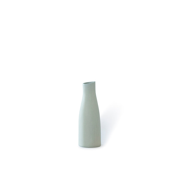 Eucalypt Homewares Handmade ceramic Bud vase light grey