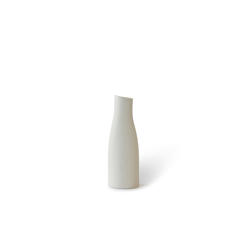 Eucalypt Homewares Handmade ceramic Bud vase white