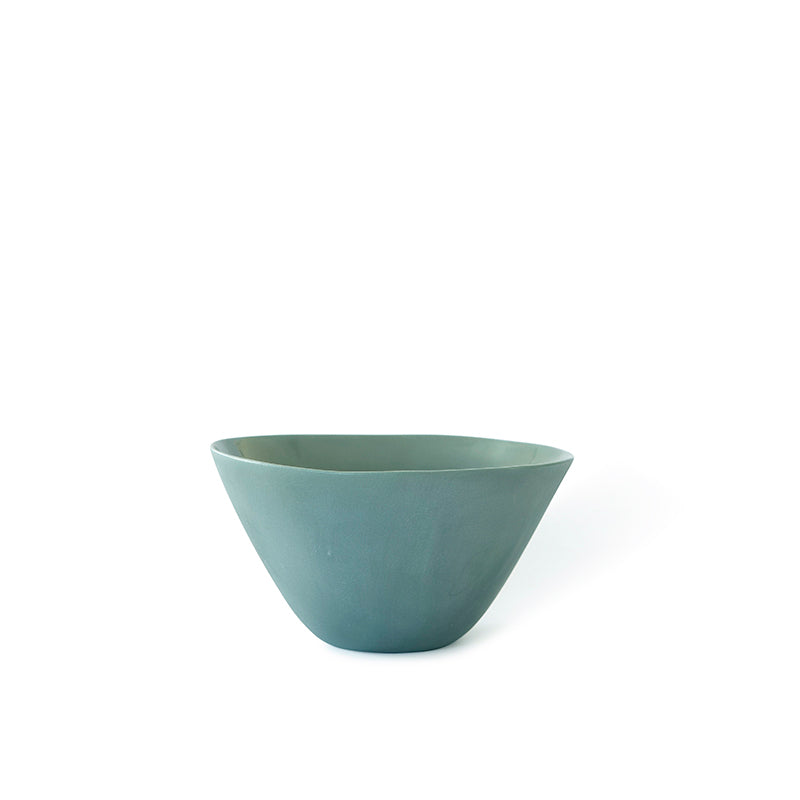 Triangle Bowl Classic Eucalypt Homewares peacock